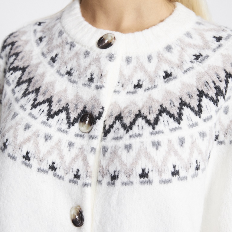 Strikket cardigan "Astrid"